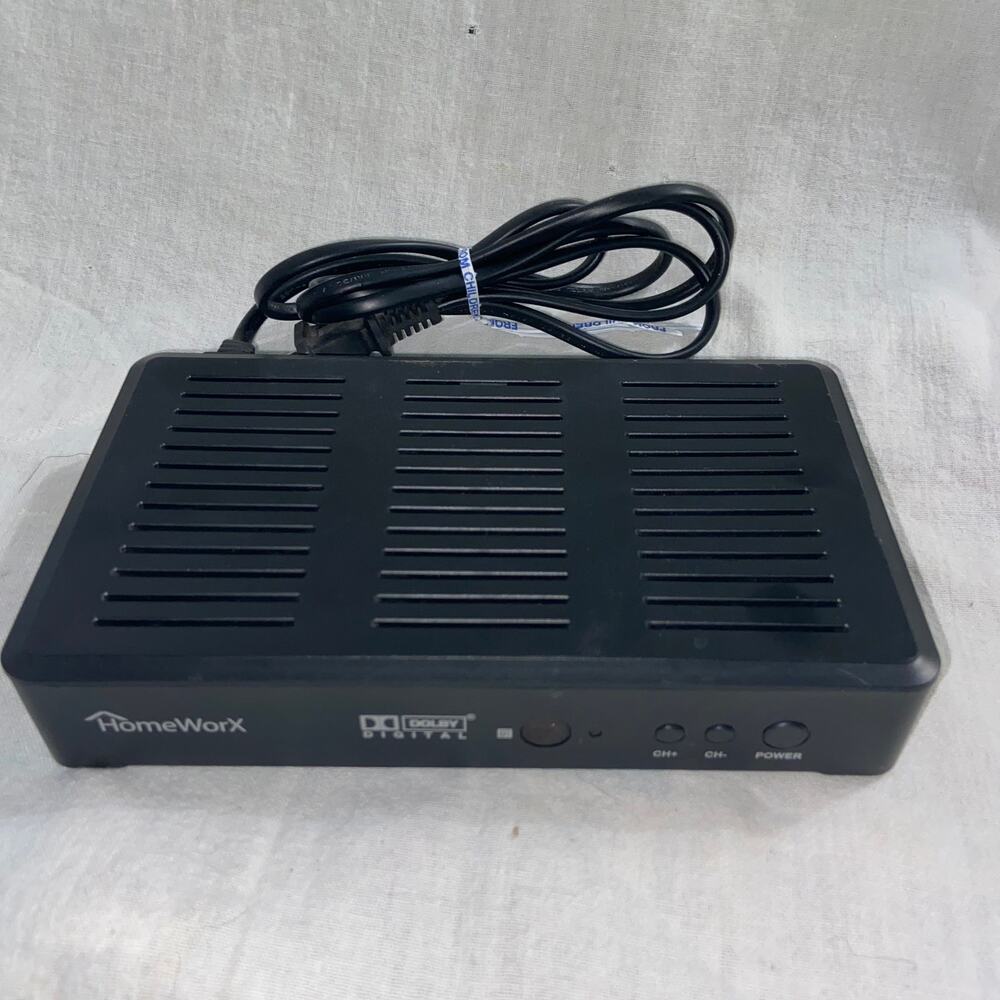 Mediasonic HomeWorx HW180STB Digital Converter Box Parent Control Dolby Digital